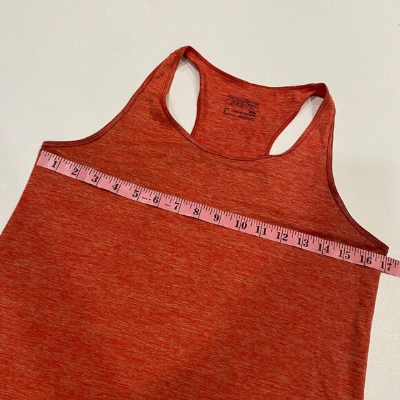 Patagonia Capilene Daily Tank Top Red Orange Size S Small Lightweight Baselayer - Picture 5 of 7